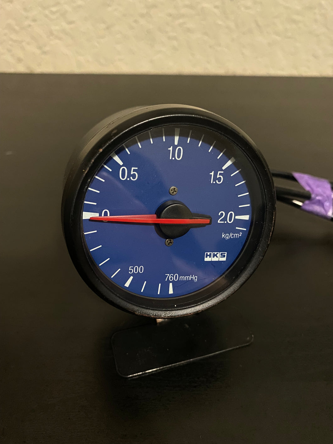 HKS 2Bar Boost Meter 60Φ Blue Face